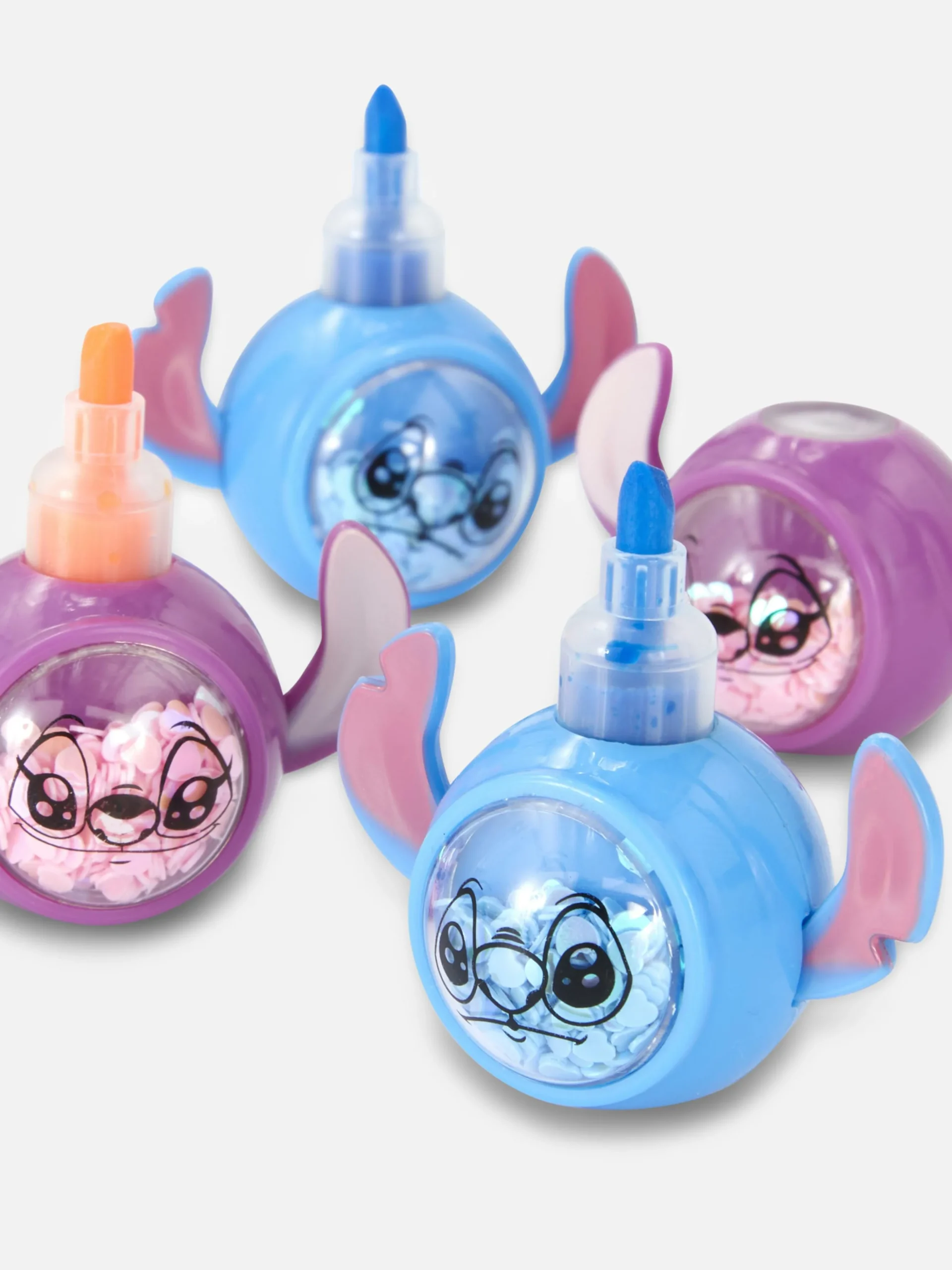 Pack 4 Marcadores Empilháveis Disney Stitch