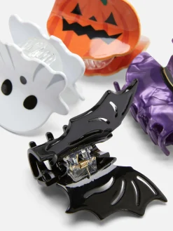 Pack 4 Molas Cabelo Halloween