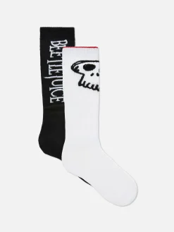 Pack 2 Pares Meias Beetlejuice