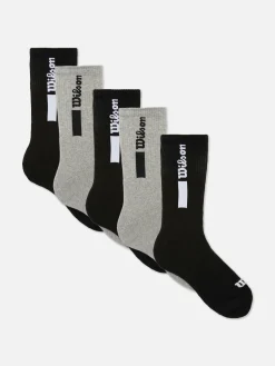 Pack 5 Pares Meias Desporto Wilson