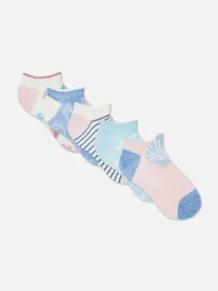 Pack 5 Pares Meias Desporto Sortidas Conchas