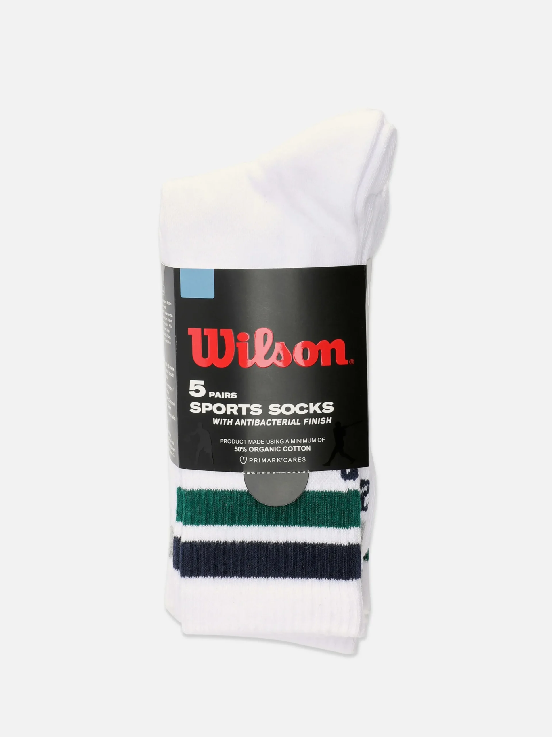 Pack 5 Pares Meias Desporto Wilson