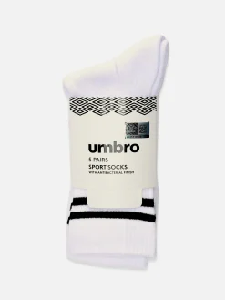 Pack 5 Pares Meias Desporto Umbro
