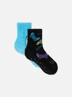 Pack 2 Pares Meias Felpudas Comando Jogo