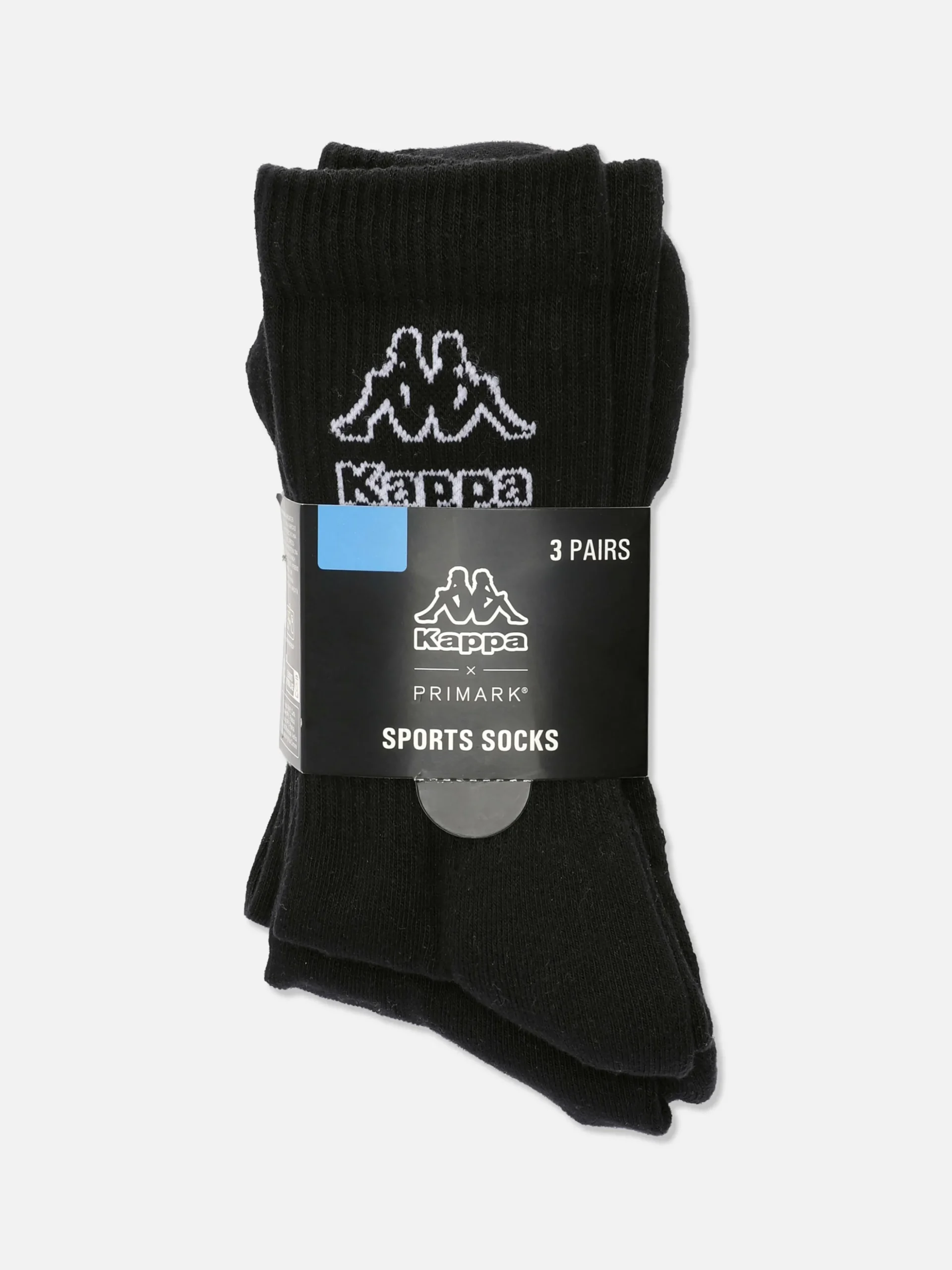 Pack 3 Pares Meias Logótipo Kappa X Primark