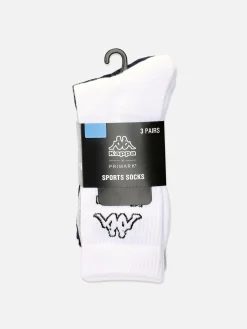 Pack 3 Pares Meias Logótipo Kappa X Primark
