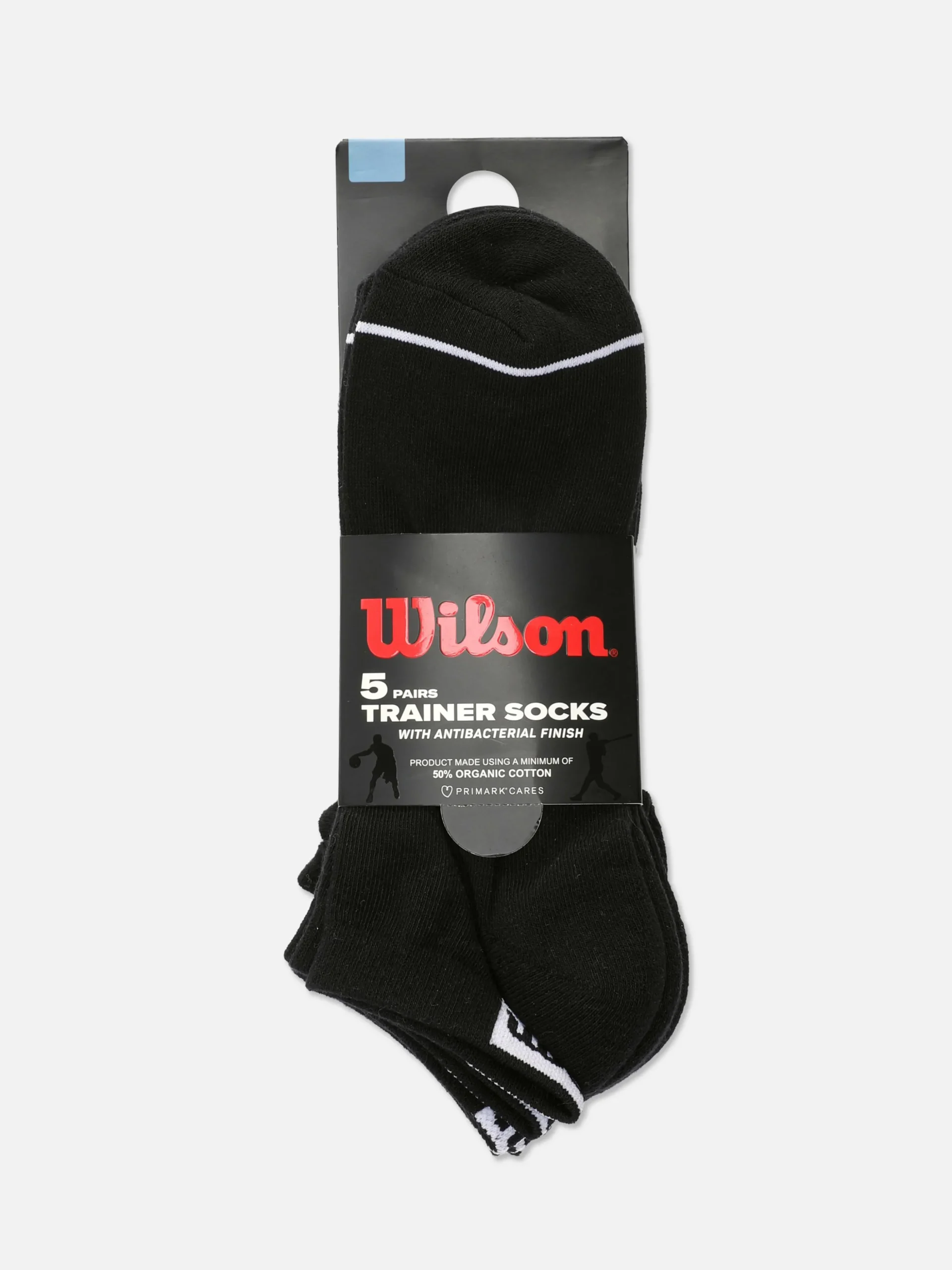 Pack 5 Pares Meias Para Ténis Wilson