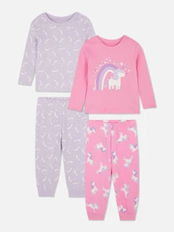 Pack 2 Pijamas Calças Desenhos Sortidos