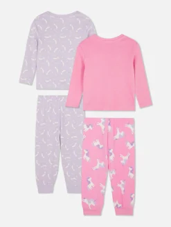 Pack 2 Pijamas Calças Desenhos Sortidos