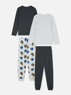 Pack 2 Pijamas Sonic The Hedgehog And Shadow