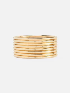 Pack 8 Pulseiras Metalizadas