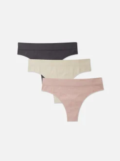 Pack 3 Tangas S/ Costuras Tonais
