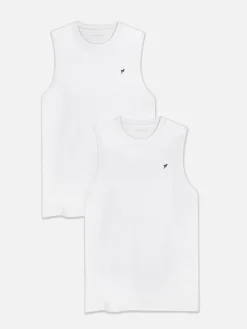 Pack 2 Tops S/ Mangas Desportivos