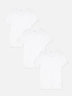 Pack 3 T-shirts Básicas Decote V