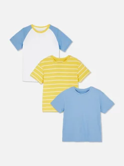 Pack 3 T-shirts Manga Curta Sortidas