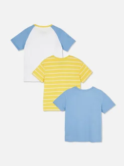Pack 3 T-shirts Manga Curta Sortidas