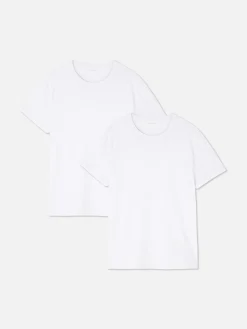 Pack 2 T-shirts Manga Curta Gola Redonda