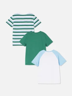 Pack 3 T-shirts Manga Curta