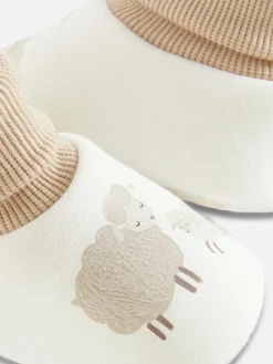 Pantufas Parte Superior Meia Ovelha