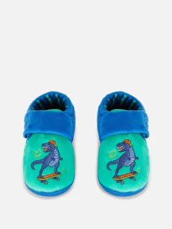 Pantufas Sola Borracha Dinossauro
