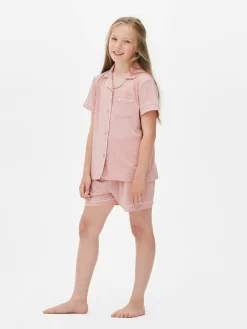 Pijama Calções Botões