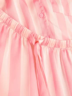 Pijama Camisa/calções Cetim