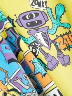 Pijama Estampado Robô