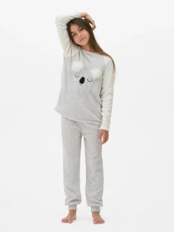 Pijama Malha Polar Coala
