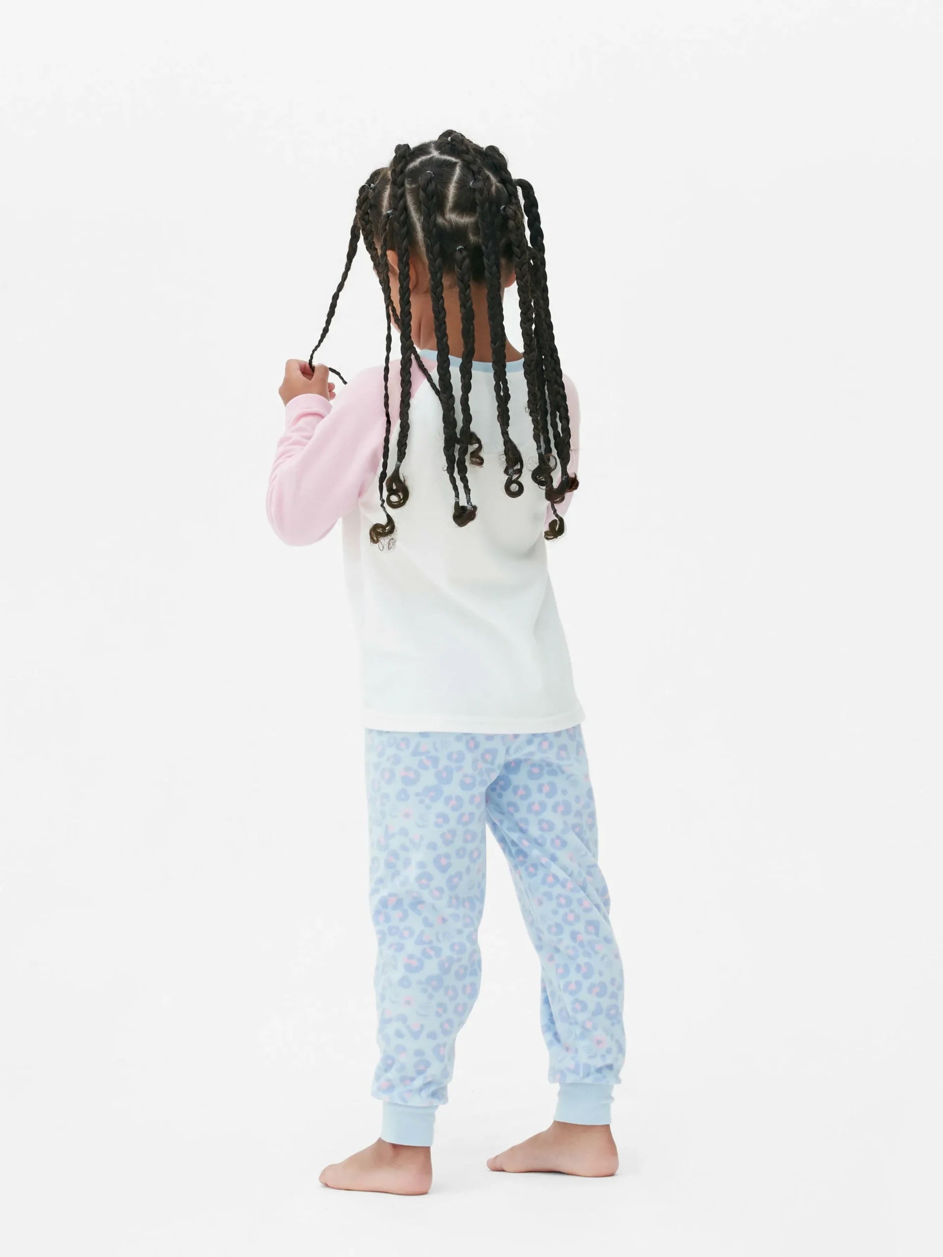 Pijama Malha Polar Gato