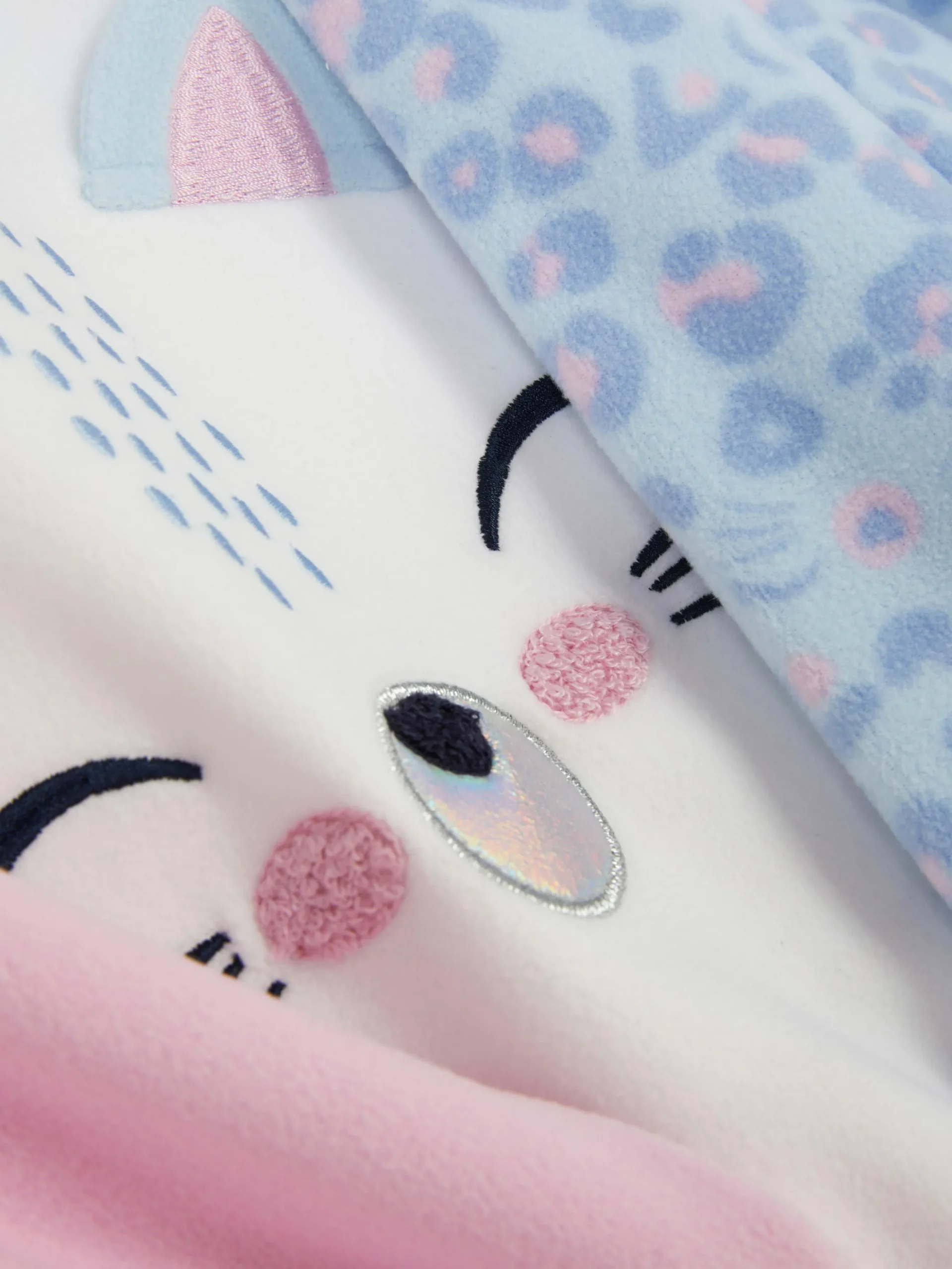 Pijama Malha Polar Gato