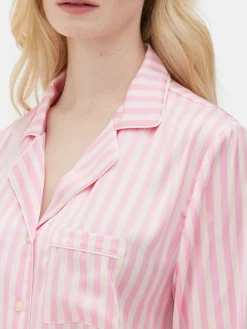 Pijama Manga Comprida Cetim