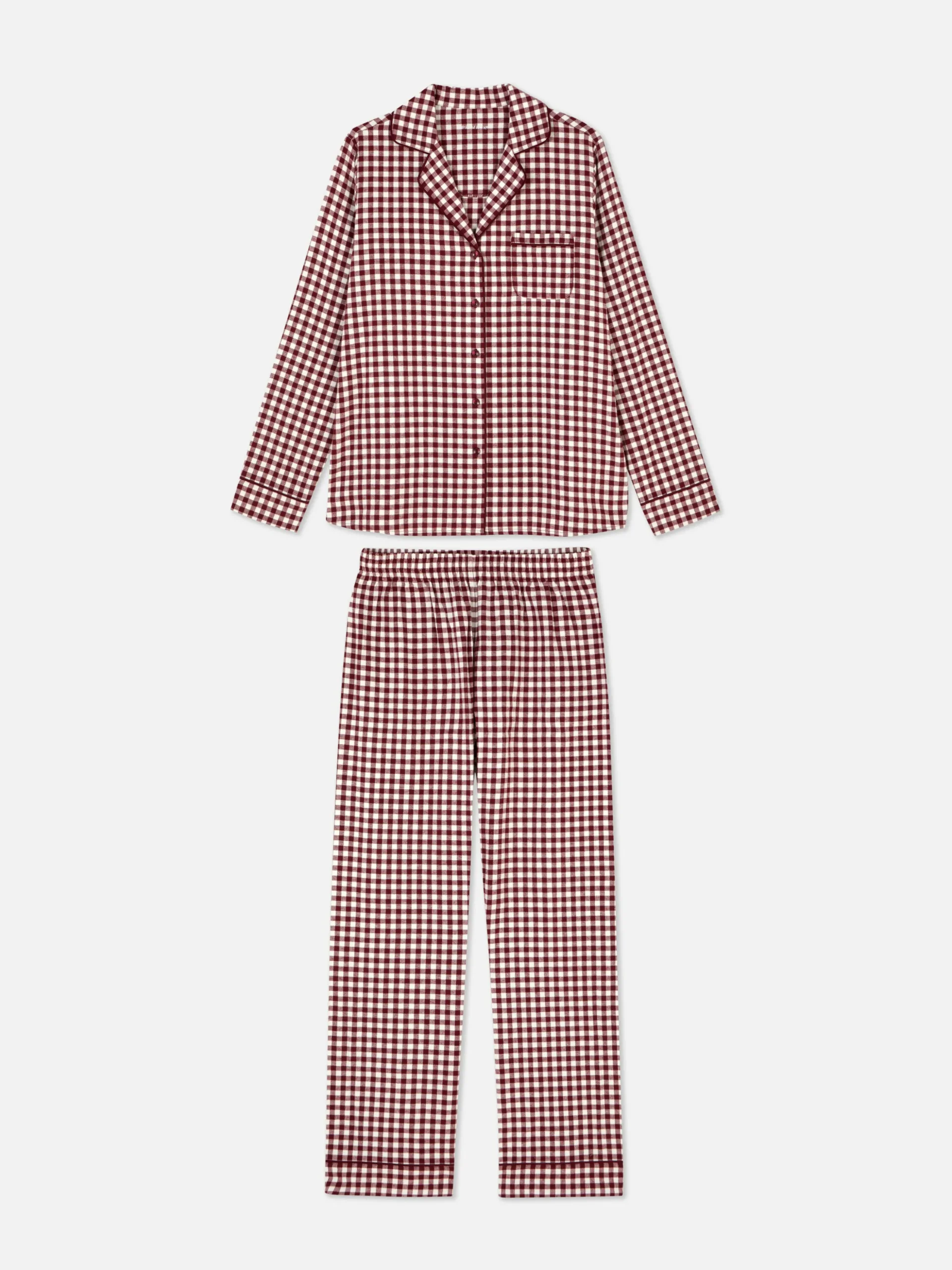 Pijama Manga Comprida Flanela
