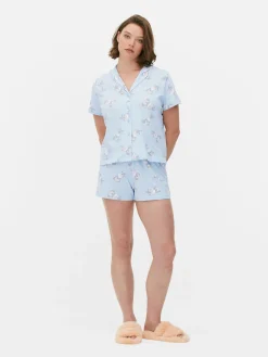 Pijama Manga Curta Disney Bambi Tambor