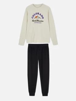 Pijama T-shirt/calças Places Of The World