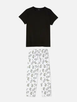 Pijama T-shirt/calças Treino