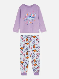 Pijama Veludo Dinossauros