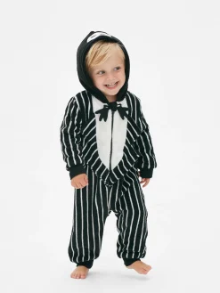 Pijama-macacão Disney Tim Burton O Estranho Mundo De Jack Bebé