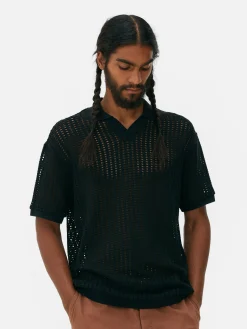 Polo Croché Ponto Aberto
