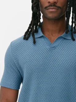 Polo Malha Texturada Kem