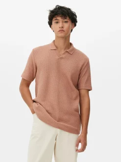 Polo Malha Texturada Kem