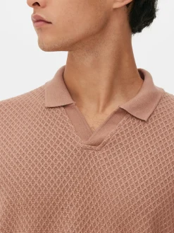 Polo Malha Texturada Kem