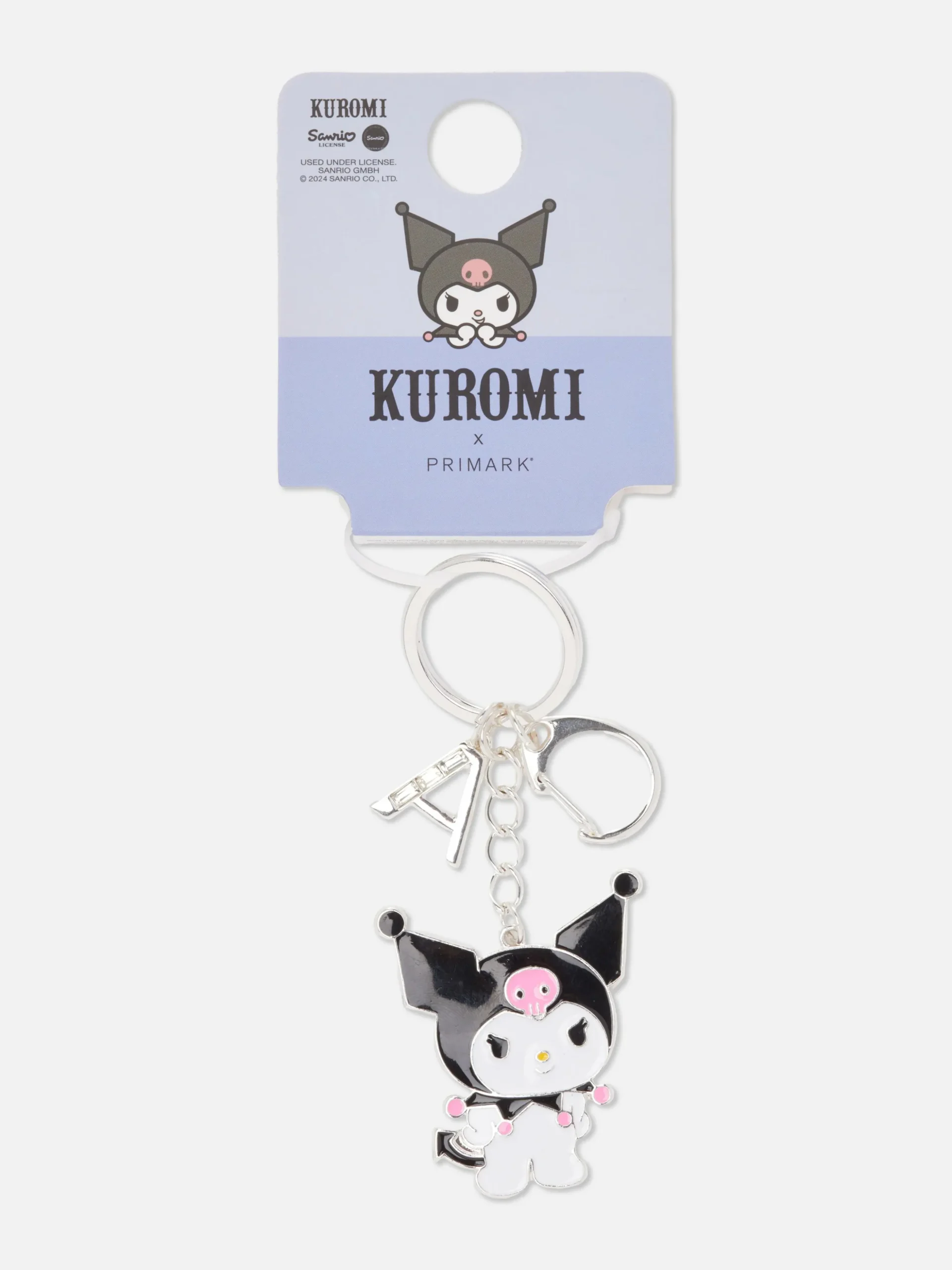 Porta-chaves Inicial Hello Kitty Kuromi