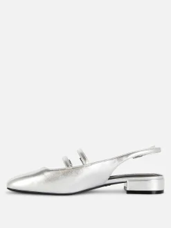 Sapatos Mary Jane Fecho Atrás Tiras Duplas