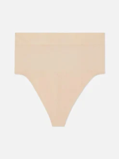 Tanga Modeladora S/ Costuras Cintura Subida