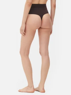 Tanga Modeladora S/ Costuras Cintura Subida