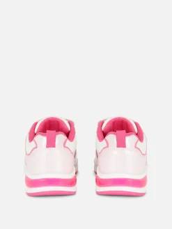Ténis Cano Baixo Luzes Barbie