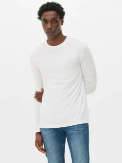 T-shirt Algodão Manga Comprida