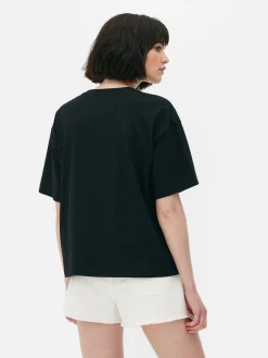 T-shirt Corte Folgado