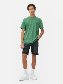 T-shirt Corte Regular Decote Redondo