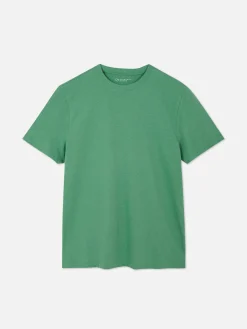 T-shirt Corte Regular Decote Redondo